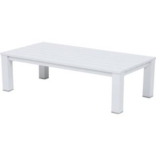 👉 Terrastafel wit Garden Impressions Coba Lounge Tuintafel 130x70 - 8713002623383