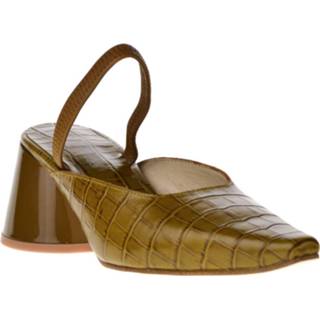 👉 Muiltjes croco damesschoenen vrouwen bruin Jeffrey Campbell 2000001605295