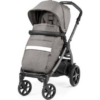 👉 Wandelwagen meisjes grijs Peg Perego Boek Maan stone 8005475415870