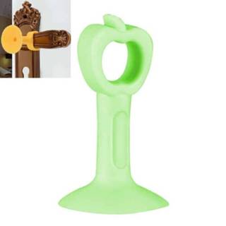 👉 Deurstopper fluorescerend groen siliconen active 20 STKS Uitgebreide versie van Ponsvrije handgreep Antibotsingsdeurstopper (fluorescerend groen)