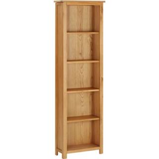 👉 Boekenkast eikenhout active 52x22,5x170 cm massief 8720286006795