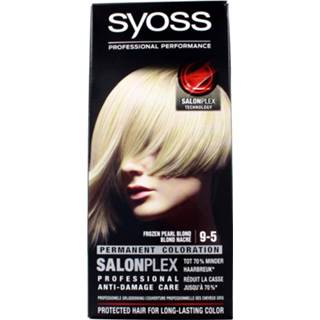 👉 Haarkleuring active Syoss Haarverf 9-5 Frozen Pearl Blond 5410091735456