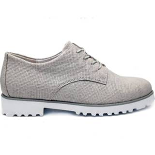 👉 Veterschoenen vrouwen grijs Waldläufer elisa wijdte h 4063648754458