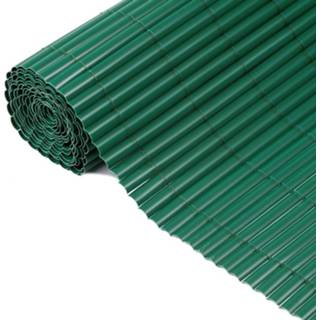 👉 Tuin scherm PVC active groen Tuinscherm enkelzijdig 1x3 m 8711338503287