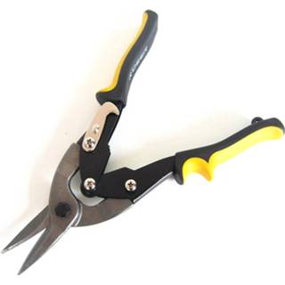 👉 Steel tin 250mm 10inch Straight Aviation Scissor Metal Snip Shear Cutting Hand Tool