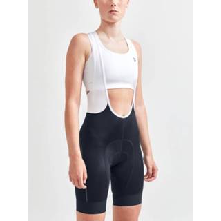 👉 Fiets broek vrouwen s zwart grijs Craft - Women's ADV Endur Bib Shorts Fietsbroek maat S, zwart/grijs 7318573506007