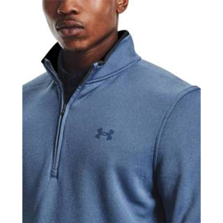 👉 Mineraal blauw SM active UA Storm SF 1/2 Zip-Mineral Blue / Mineral