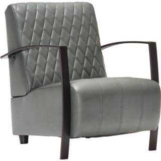 👉 Fauteuil grijs leer active echt 8718475603184