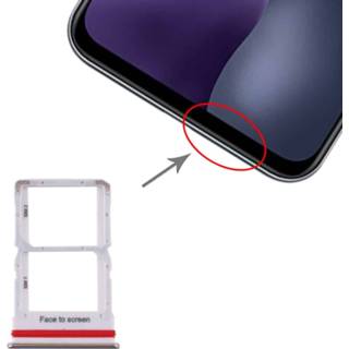 👉 Simkaarthouder zilver active SIM-kaarthouder + voor Xiaomi Mi 10 Lite 5G (zilver) 6922946300737