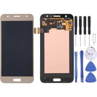 👉 Digitizer goud active Origineel LCD-scherm en volledige montage voor Galaxy J5 / J500, J500F, J500FN, J500F DS, J500G J500Y, J500M, J500M J500H DS (goud)