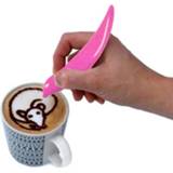 👉 Nieuwe Elektrische Latte Art Pen Voor Koffie Taart Pen Voor Kruid Taart Decoreren Pen Koffie Carving Pen Bakken Gebak Gereedschap (paars)