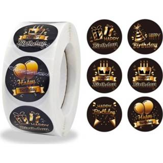 👉 Decoratiesticker active feestelijke kinderen 5 STKS Verjaardagsfeestje Stickers Leuke Decoratie (2,5 cm / 1 inch)