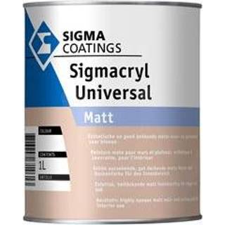 👉 Active Sigma Sigmacryl Universal Matt - Mengkleur 1 l 8716242714613