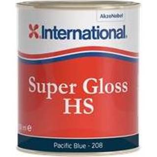 👉 Blauw active International Super Gloss HS - Pacific Blue 208 750 ml 5035686880986 5035686073401