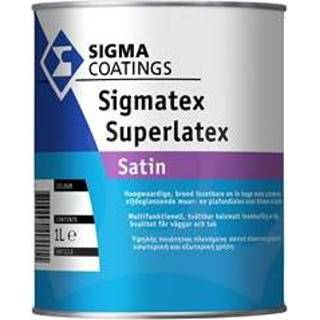 👉 Active Sigma Sigmatex Superlatex Satin - Mengkleur 1 l 8716242563044 8716242369219 8716242494935