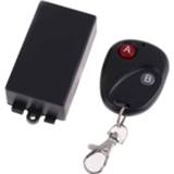 👉 Afstandsbediening leer active DC 12 V 1CH RF Draadloze Schakelaar Leren Code Ontvanger + 2 Knoppen Transceiver 6922940747415