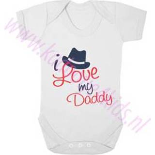 👉 Rompertje baby's Baby romper i love my daddy