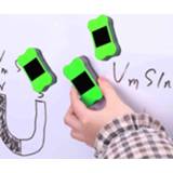 👉 Whiteboard groen klein active gum 3 STKS Magnetisch Botvilt Afvegen Voorschoolse Speciale Student Briefpapier (Groen)
