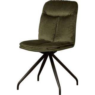 👉 Draai stoel velvet active groen Rota Draaistoel zonder leuning 6013823322321
