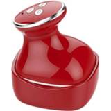 👉 Massager rood active Hoofd Hoofdhuid Elektrisch schoonheidsinstrument Multifunctioneel kneden Trillingen Fysiotherapie-instrument (rood)