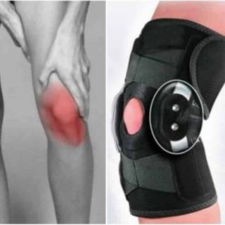 👉 Kniebeschermers zwart aluminium active 2 STKS Verstelbare Pasta Type Ademende Sport Kniebeschermer met Beugel (Zwart)