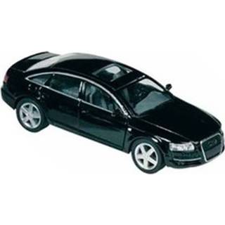 👉 Modelauto zwart metaal Audi A6 1:38 - Speelgoed Auto Schaalmodel 8720147258745