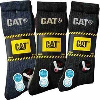 CAT outdoor sokken | zwart/grijs | maat 41-45/46-50 per 132/12 |...