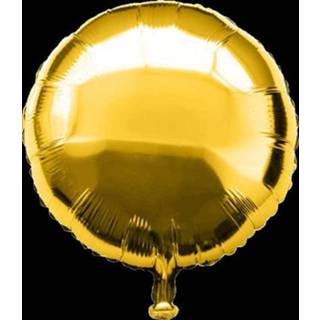 Folieballon active rond goud 46 x cm 8711319430434