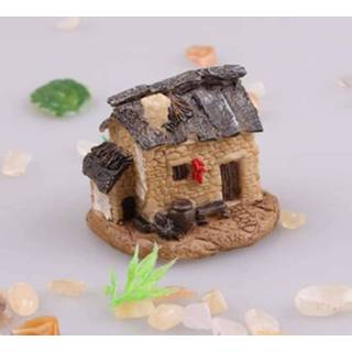 👉 Ornament active Micro Landschap Ingemaakte Bonsai Chinese Stenen Huis Decoratie Kleine Ornamenten Kleur Willekeurige Levering (Sectie 7 Grootte: 3.9x3.3 cm)