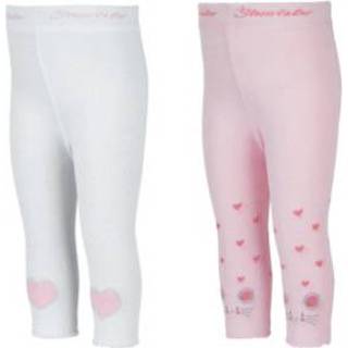 👉 Legging wit katoen mix babymode meisjes Sterntaler hart/muis 4004701496540