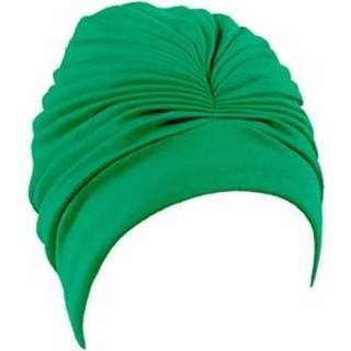 👉 Badmuts groen stoffen active vrouwen Dames badmuts, groen*