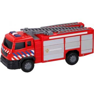 👉 Brandweerwagen Met Friction, Licht En Geluid - Gearbox 8711252100562