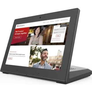 👉 Zwart active HSD8022T LCD-aanraakscherm alles inéén pc met houder, 8 inch, 2GB + 16GB, Android 8.1 RK3288 Quad Core Cortex A7, ondersteuning voor Bluetooth&WiFi&RJ45&TF-kaart (zwart)