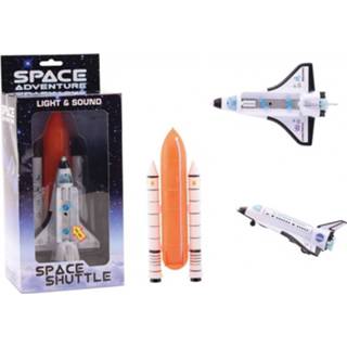 👉 Kinderen Speelgoed Space Shuttle Met Licht En Geluid - Raket Voertuigen Voor 8720147659542