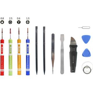 Active JIAFA JF-878 13-in-1 reparatie-toolset voor iPhone / Samsung Xiaomi 6922308631257