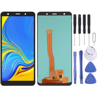 👉 Digitizer active OLED-materiaal LCD-scherm en volledige montage voor Samsung Galaxy A7 (2018) SM-A750 6922755395306