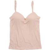 👉 BH l active kleding vrouwen Draadloze bh's voor dames, naadloze bh, gewatteerde stevige tanktopriemen, maat: (huid)