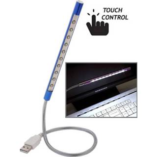👉 Switch blauw active Portable Touch USB LED Light, 10-LED (Blue) 7445921647607