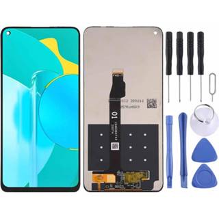 👉 Digitizer zwart active Lcd-scherm en volledige montage voor Huawei Nova 7 SE / CDY-AN00 (zwart) 6922739076924