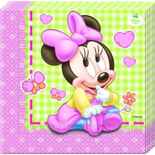 👉 Servet roze active Leuke servetten Minnie Mouse 20 stuks 5201184843529