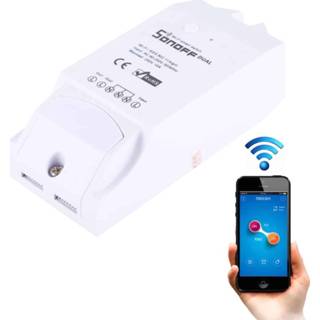 👉 Afstandsbediening active Sonoff Dual Channel DIY WiFi Smart Wireless Remote Control Module Power Switch voor Home, ondersteuning iOS en Android 6922348905400