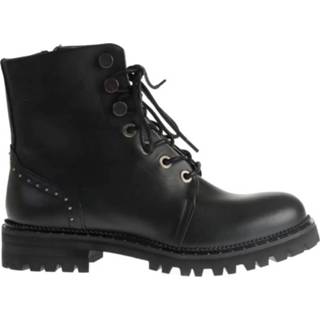 👉 Leer damesschoenen vrouwen zwart HIP d1477 bikerboots 8719167658031 8719167658048 8719167658055