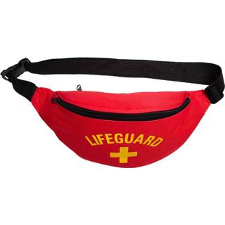 Heuptas rood active Mooie heuptasje lifeguard in 5055294890771