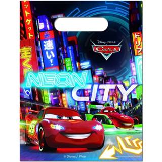 Uitdeelzakje active Uitdeelzakjes Cars Neon City per 6 5201184826317