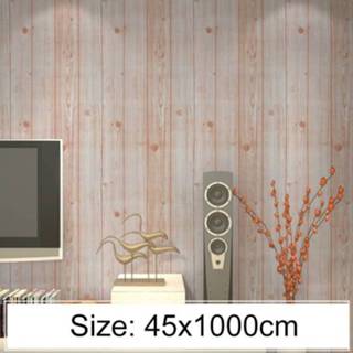👉 PVC active Creatieve Autohesion Baksteen Decoratie Behang Stickers Slaapkamer Woonkamer Muur Waterdicht Behangrol, Afmeting: 45 x 1000 cm (Amber)