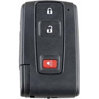 👉 Afstandsbediening active Autosleutelbehuizing met kleine sleutel voor Toyota Prius 3-knops