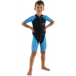 👉 SEAC kinder wetsuit shorty Dolphin, blauw, maat 5