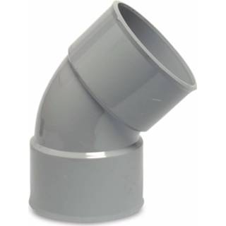 👉 Lijmmof grijs active Bocht 67 graden PVC-U 160 mm 4019305383493