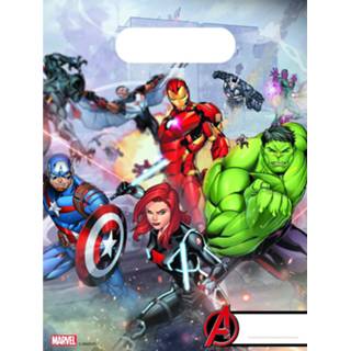👉 Uitdeelzakje active kinderen Leuke Mighty Avengers uitdeelzakjes kinderfeest 6 stuks 5201184879696