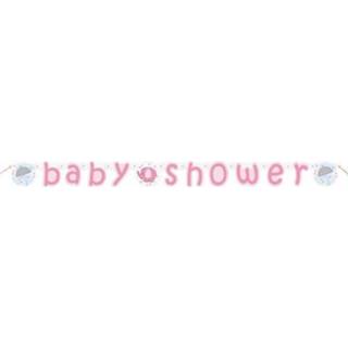 Letterslinger roze active baby's meisjes Mooie babyshower meisje